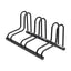 Weisshorn 3 Bike Floor Stand Rack Fits 20"-29" MTB Tires for Garage Storage