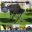Weisshorn 3pc Camping Table Chair Set Outdoor Folding Aluminium Portable Picnic
