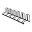 Weisshorn 6 Bike Floor Stand Rack Fits 20"-29" MTB Tires for Garage Storage