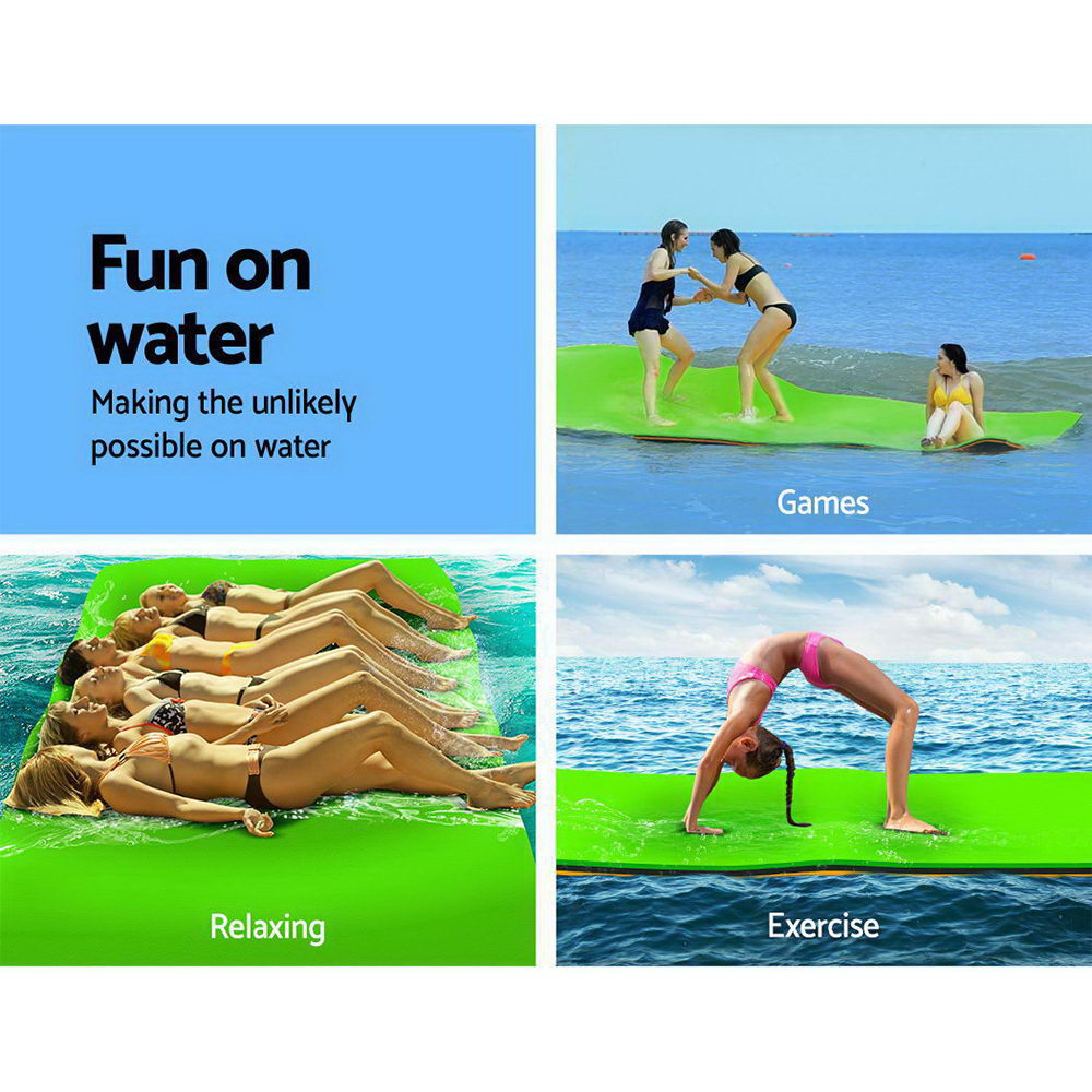 Weisshorn Floating Mat Water Slide Park Stand Up Paddle Pool Sea 270cm