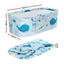 Weisshorn Foldable Bathtub PVC Spa Bucket Inflatable Cushion 134x65cm Blue