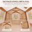 Weisshorn Inflatable Cabin Tent 300x400cm Side Awning Roof Skylight