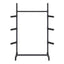 Weisshorn Kayak Storage Rack 3-Tier Canoe SUP Paddleboard Garage 80kg Casters