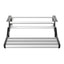 Weisshorn Manual Pull Out Caravan Step Folding RV Entry Stair 200KG Capacity Non-Slip Aluminium
