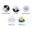 Weisshorn Portable Ice Bath Tub 70X80CM Inflatable Folding Bathtub Spa Massage