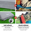 Weisshorn Self Inflating Mattress Camping Sleeping Mat Air Bed Single Grey