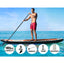 Weisshorn Stand Up Paddle Board 11ft Inflatable SUP Surfboard Paddleboard Kayak Surf Red