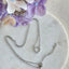 Where my heart is silver necklace – Tarnish Proof Jewellery
