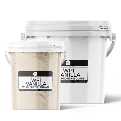 Orku Whey Protein Isolate WPI Vanilla Powder Buckets