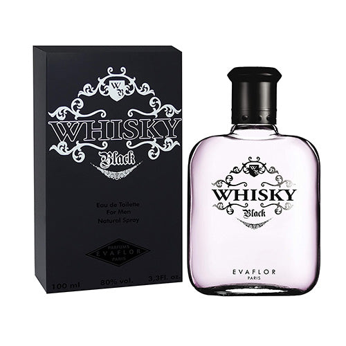 Whisky Black 100ml EDT Spray for Men by Evaflor