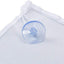White Baby Kids Bath Toys Holder Organiser Hanging Large Bag