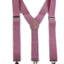 Wide Heavy Duty Adjustable 100cm Baby Pink Adult Mens Suspenders