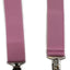Wide Heavy Duty Adjustable 100cm Baby Pink Adult Mens Suspenders