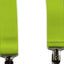 Wide Heavy Duty Adjustable 100cm Fluro Yellow Adult Mens Suspenders