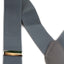 Wide Heavy Duty Adjustable 100cm Grey Adult Mens Suspenders