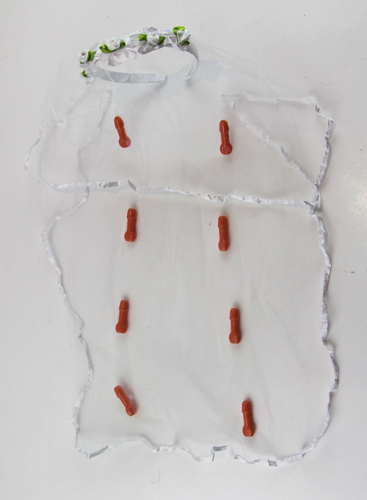 Willy Penis Hens Night Veil Headband Head Band Dick Wedding Party Game Games