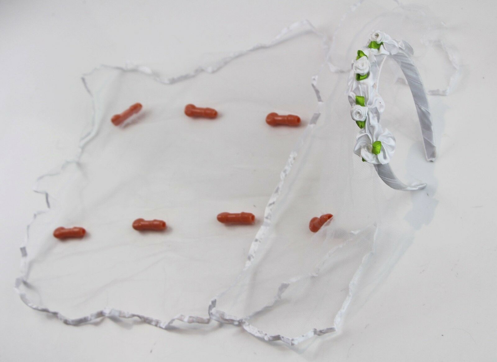 Willy Penis Hens Night Veil Headband Head Band Dick Wedding Party Game Games