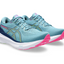 Womens Asics Gel-Kayano 30 Gris Blue/ Lime Green Athletic Running Shoes