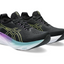 Womens Asics Gel-Nimbus 25 Black/ Glow Yellow Athletic Running Shoes