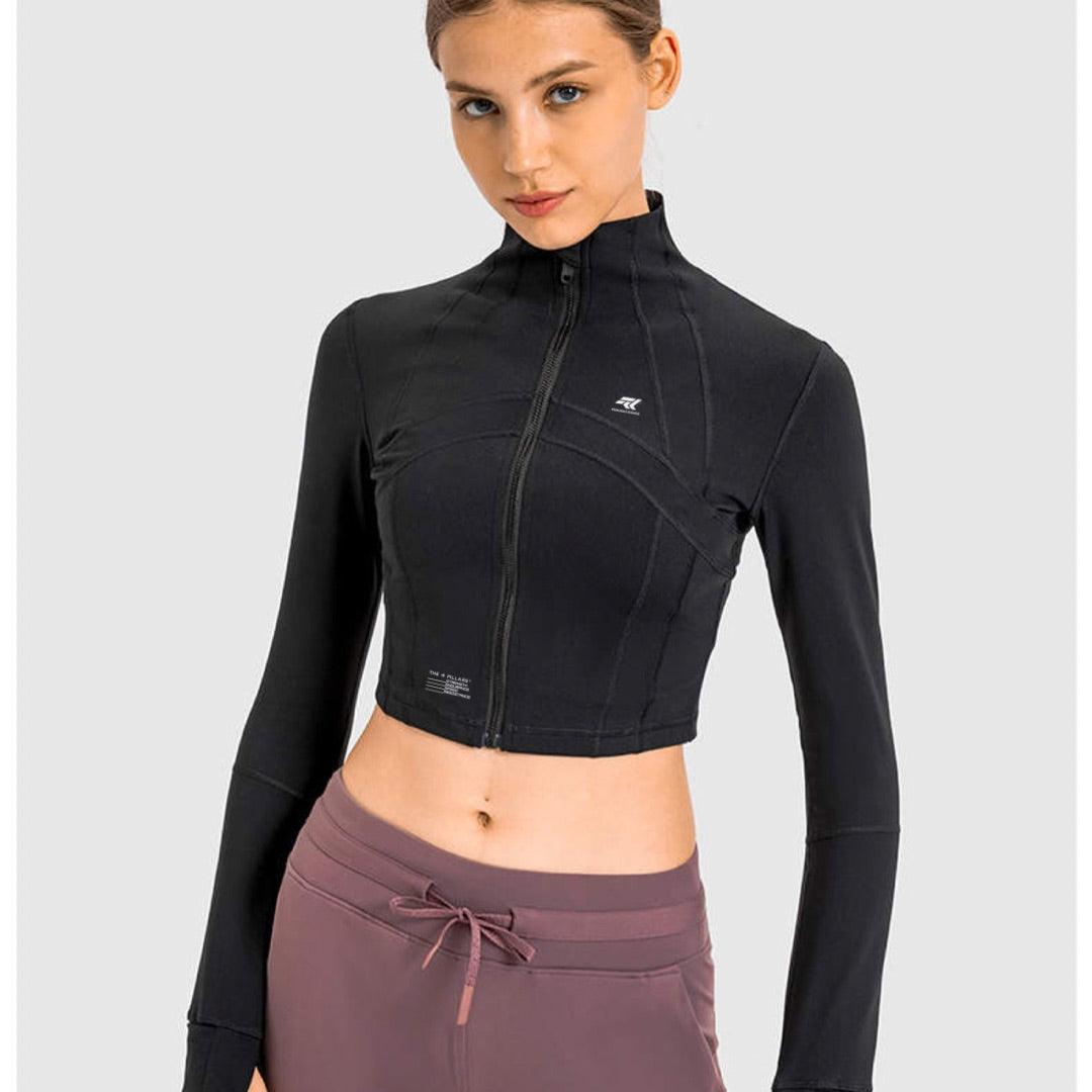 Womens BLACKopz© Long Sleeve Black | Ozdingo