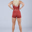 Womens BT© CROP TOP Copper Red