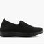 Womens Bellissimo Laken Black Slip On Sneaker Shoes