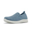 Womens Bellissimo Laken Light Blue Slip On Sneaker Shoes