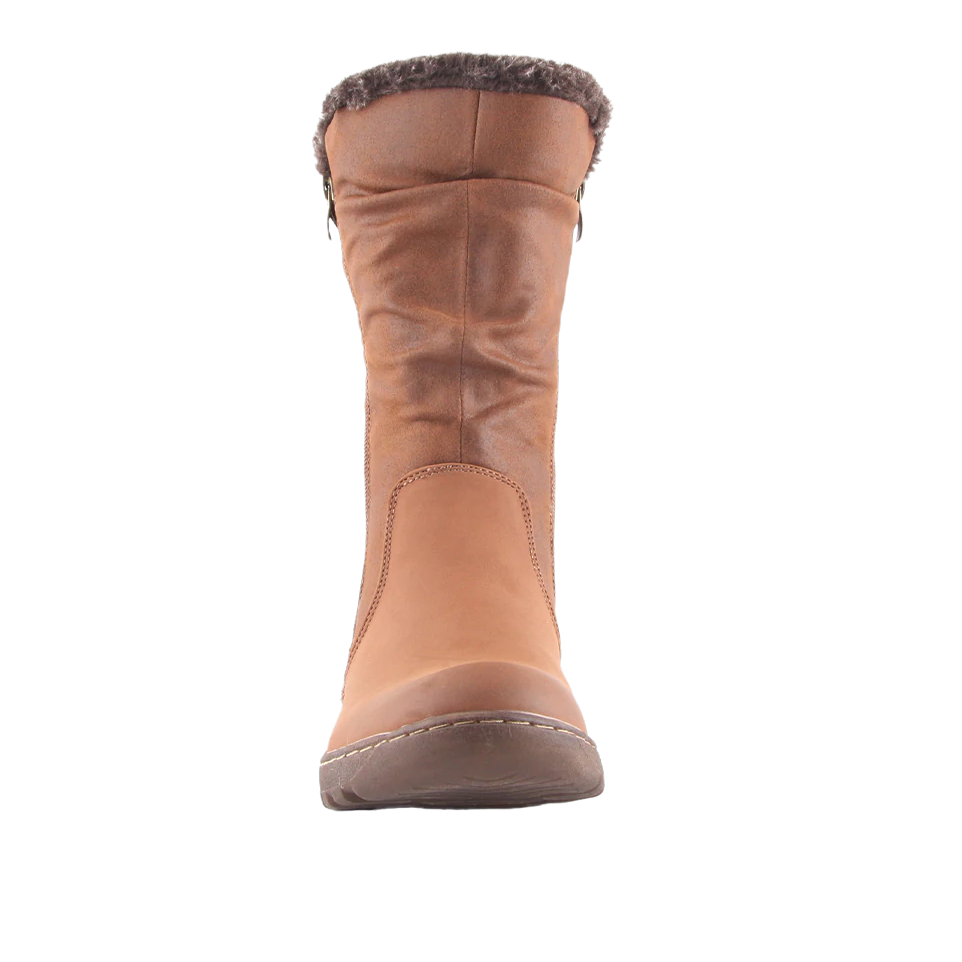 Womens Bellissimo Noon Shoes Tan Dress Winter Ladies Boots