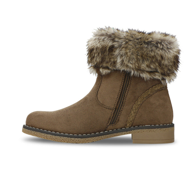 Womens Bellissimo Walsh Shoes Taupe Dress Winter Ladies Boots