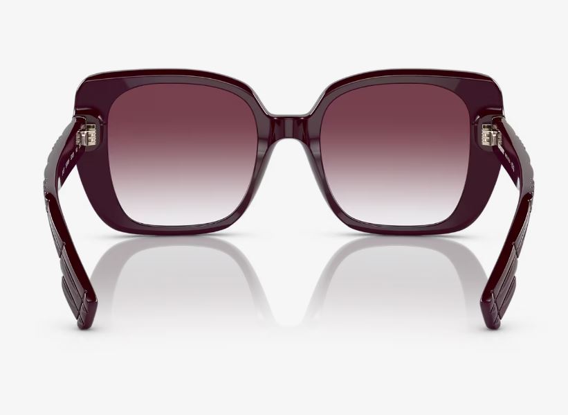 Womens Burberry Sunglasses Be4371 Helena Bordeaux/Voilet Gradient Sunnies