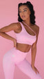 Womens CC© CROP TOP Rose Macaron
