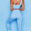 Womens CC© Sports Leggings Bubblegum Blue