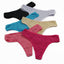 Womens Cotton 6 Pairs Pair Underwear Gstring Panties Brief Undies G String Briefs