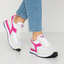 Womens Diadora Heritage Koala Casual Walking Sneakers Shoes White/Azalea