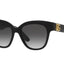 Womens Dolce & Gabbana Sunglasses Dg4407 Black/ Grey Gradient Sunnies