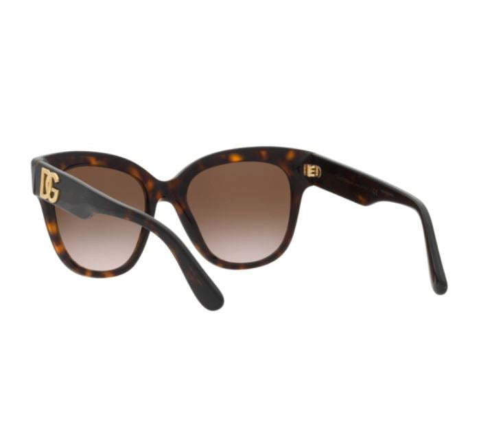 Womens Dolce & Gabbana Sunglasses Dg4407 Havana/ Brown Gradient Sunnies