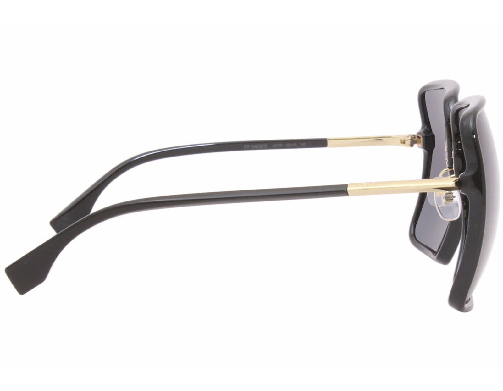 Womens Fendi Sunglasses Ff 0402 Black/ Grey Sunnies