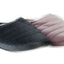 Womens Grosby Hoodies Slip On Pink Dark Grey Puffer Slippers