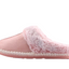 Womens Grosby Invisible Trident Pink Slippers Slip On Ladies Shoes