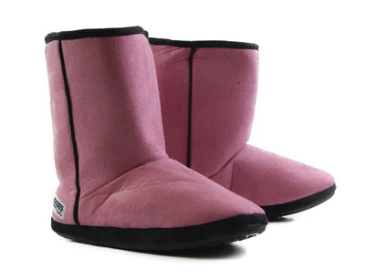 Womens Grosby Pink / Purple Hoodies Ugg Slippers Night Short Boot Boots S M L Xl