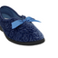 Womens Grosby Viola Blue Slippers Slip On Lightweight Comfortable Casual Shoes