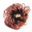 Womens Hair Wig Ponytail Curly Scrunchie Black Brown Blonde Light Auburn Red