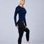 Womens HeatX© Long Sleeve Dark Blue