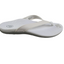 Womens Homyped Inlet White Thongs Slip On Shoes Flats