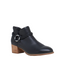Womens Hush Puppies Calder Shoes Black Dress Formal Comfort Heel Boot