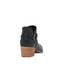 Womens Hush Puppies Calder Shoes Black Dress Formal Comfort Heel Boot