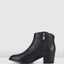 Womens Hush Puppies Calypso Shoes Black Dress Formal Comfort Boots