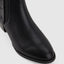Womens Hush Puppies Calypso Shoes Black Dress Formal Comfort Boots