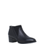 Womens Hush Puppies Cayman Shoes Black/Black Dress Ladies Boots