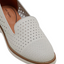 Womens Hush Puppies Demi 2 Ecru Flats Casual Leather Shoes
